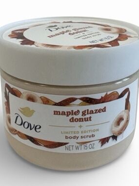 Dove Maple Glazed Donut Limited Edition Body Scrub